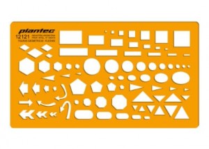 Plantilla de figuras geométricas