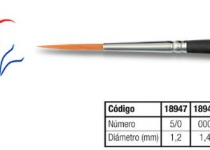 Pincel liner Plantec