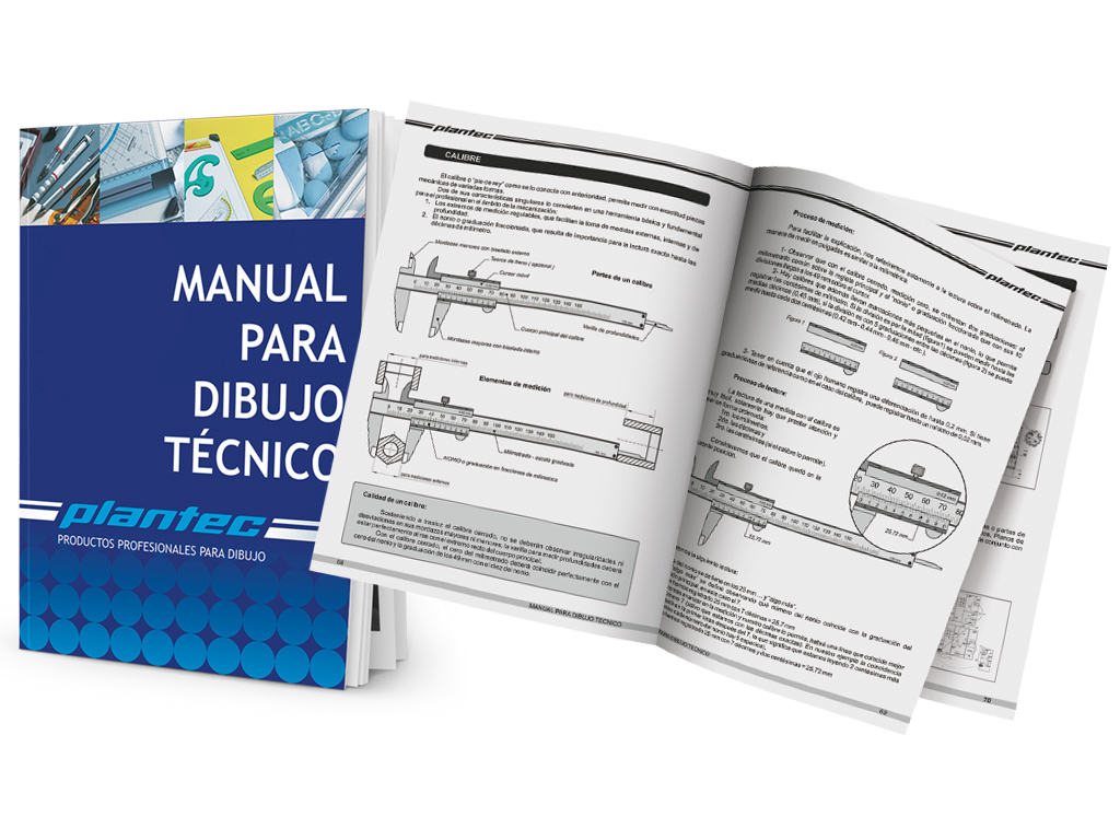 ▷ Manual para Dibujo Técnico | Plantec - Fabricante y Distribuidor